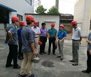 客户来访莱钢泰东公司 客户来访莱钢泰东公司