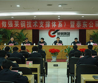 客户来访莱钢泰东公司 客户来访莱钢泰东公司